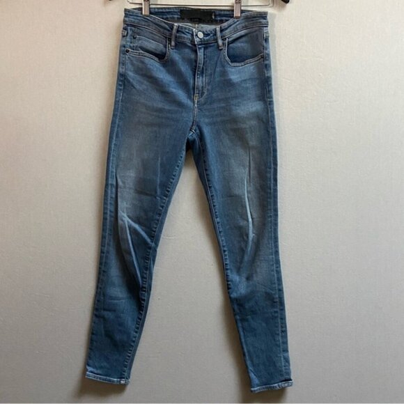 Denim x Alexander Wang Whip High Wasted Skinny Jeans - Size 28 - Picture 2 of 12